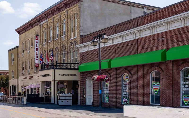 Windsor Hotel facade