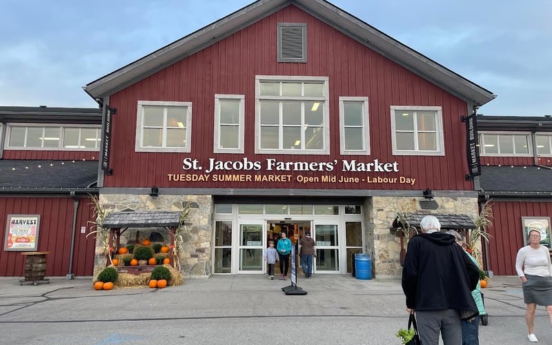 St. Jacobs Farmers' Market building exterior