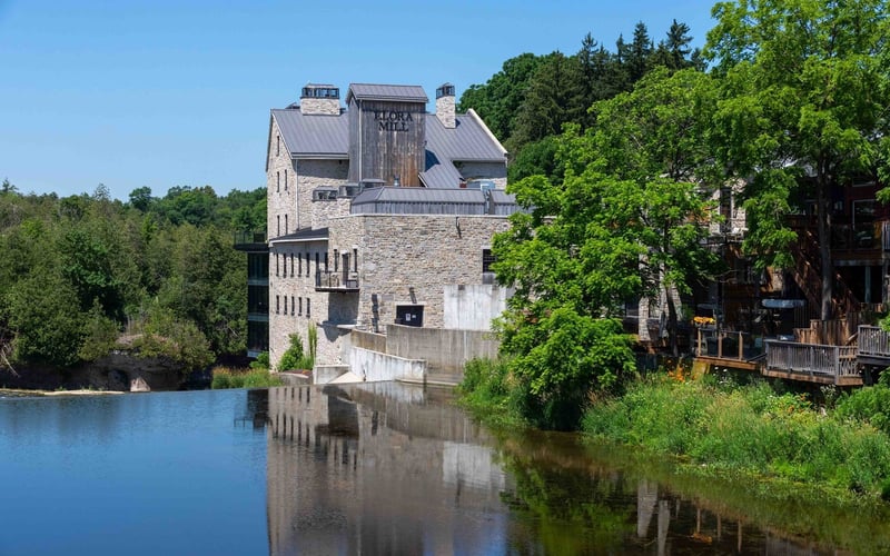 Elora Mill exterior